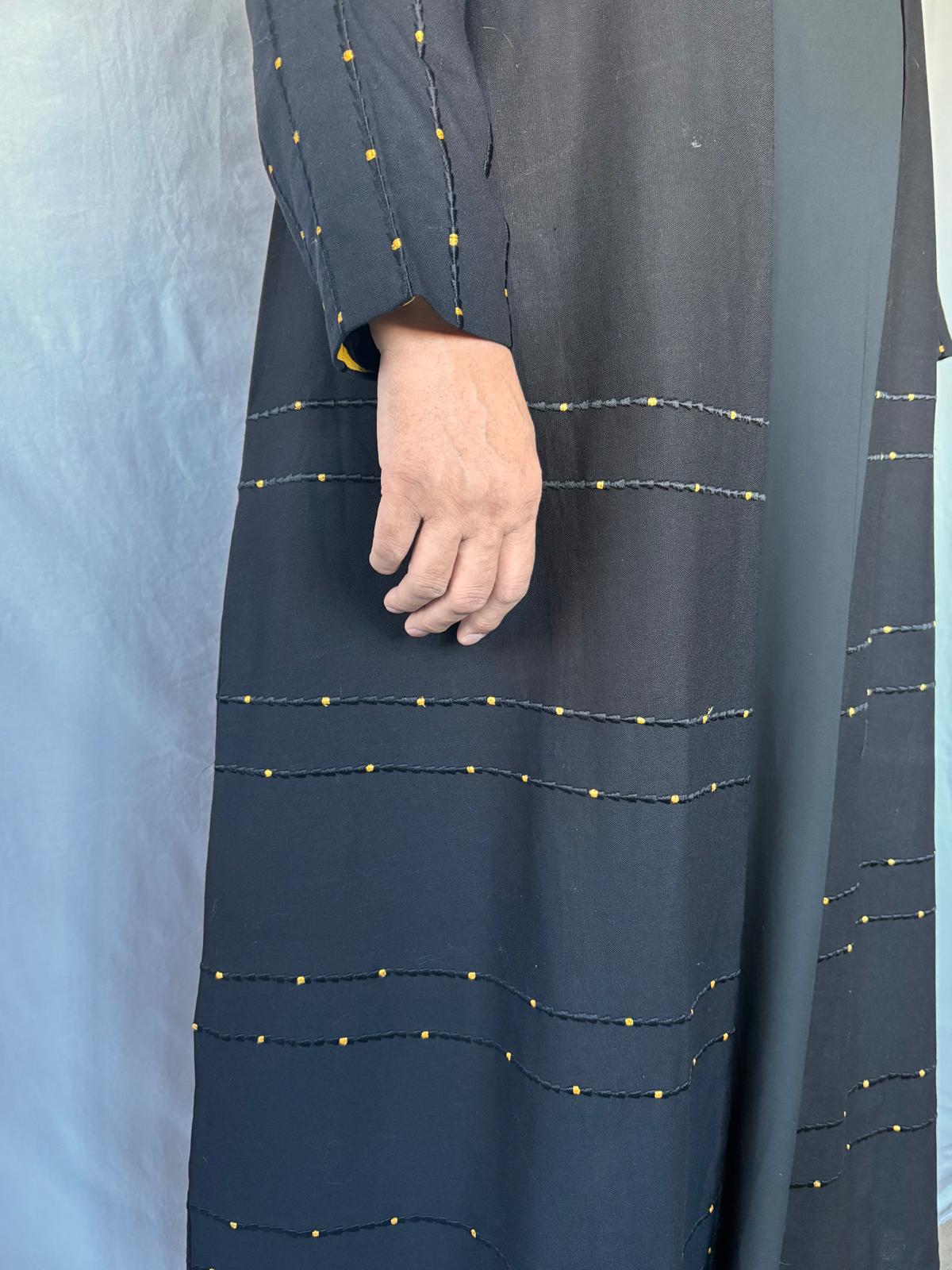 Golden Dot Abaya
