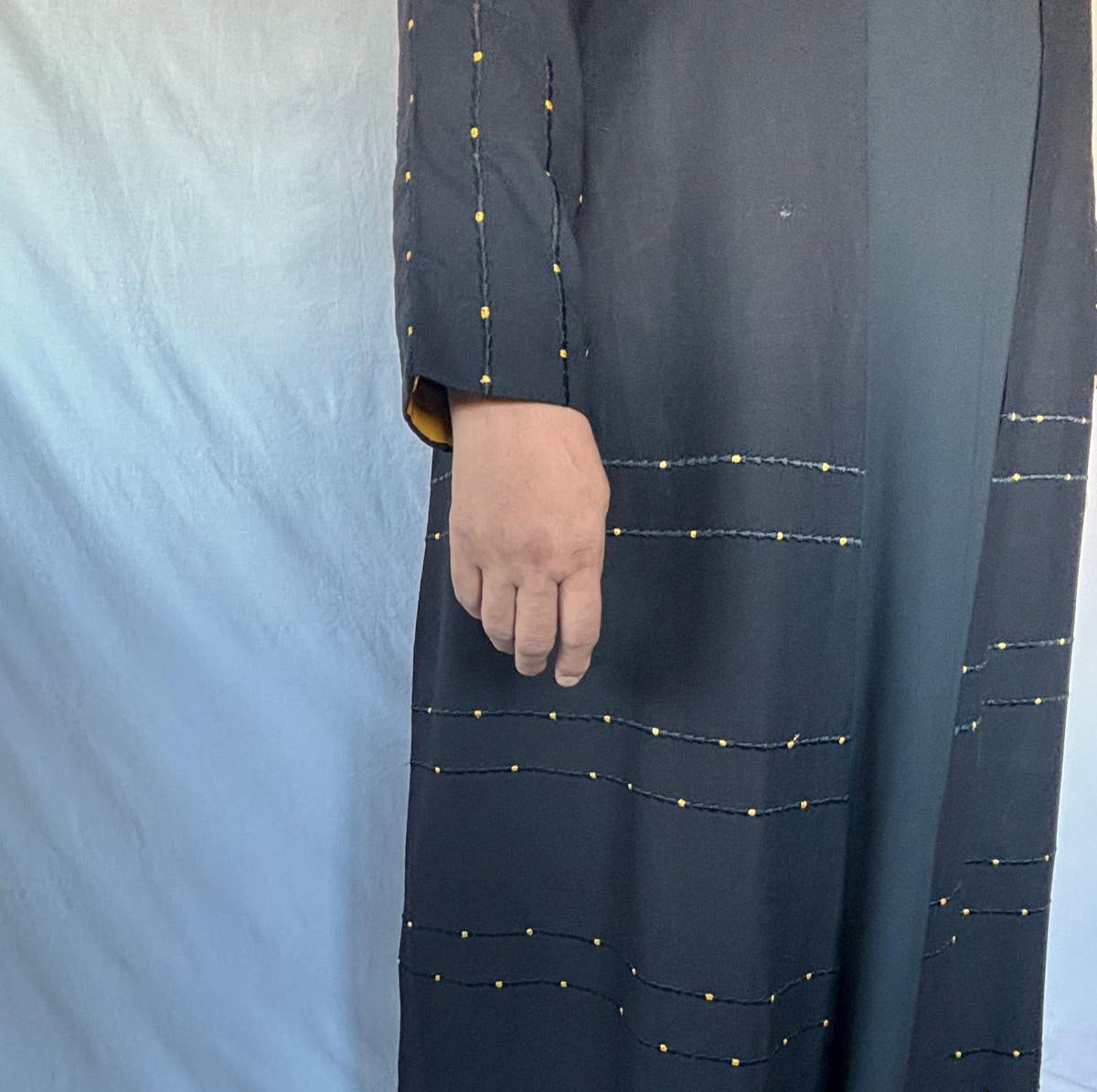 Golden Dot Abaya