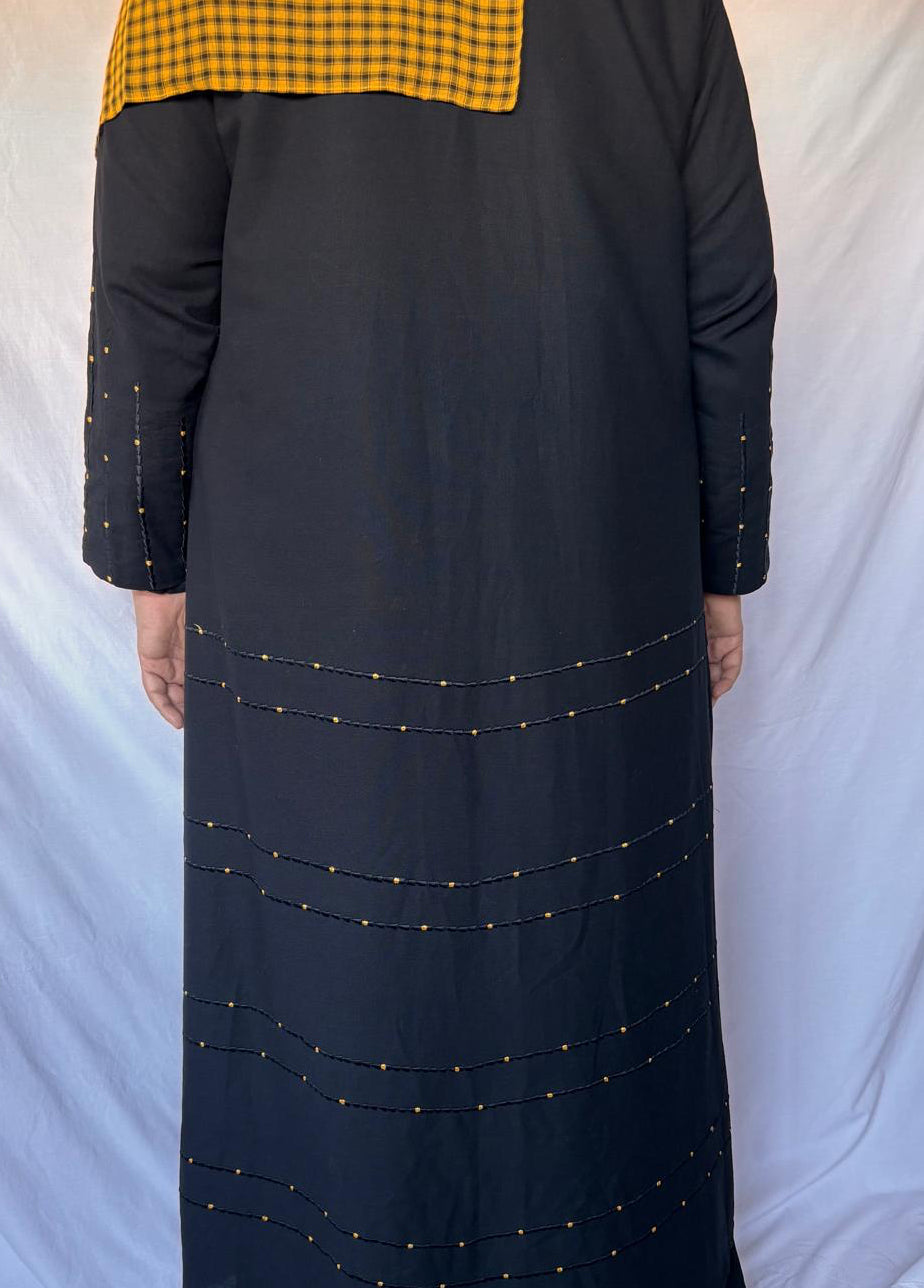 Golden Dot Abaya